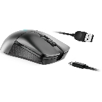 Мышь беспроводная Lenovo Legion M600s Qi Wireless Gaming темно-серый оптическая 19000dpi BT/Radio USB (GY51H47355), фото7