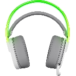 Гарнитура Defender Tsunami белый, беспроводная + проводная, Bluetooth / USB, до 40 ч, подсветка, фото3
