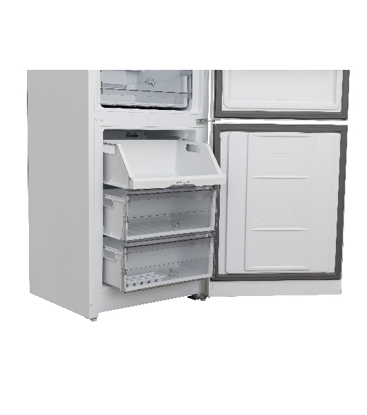 Холодильник Hotpoint HT 5200 C W белый двухкамерный 240/83л морозилка снизу, No Frost