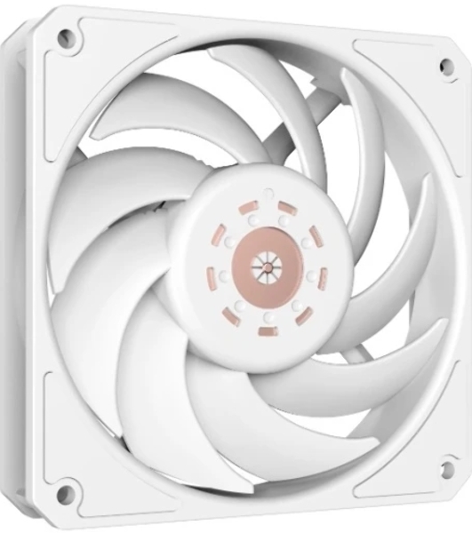 Вентилятор для корпуса Eurocase EU-FN120WL003 WH KF2150PBT-HDB White,120 white fan,Bearing: HDB 4pin PMW female and male connector with brown box,3pcs