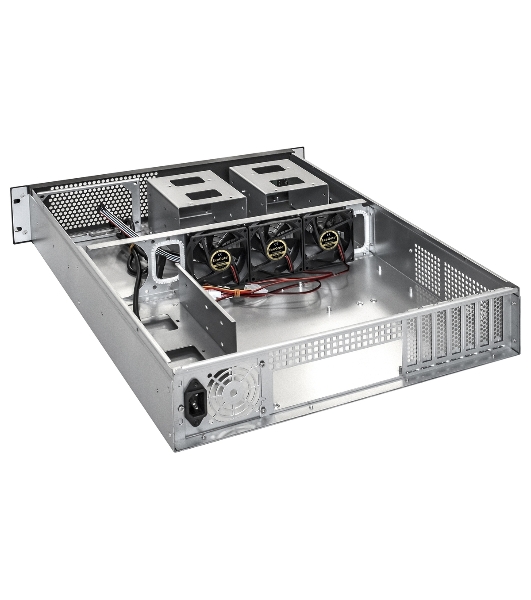 Серверный корпус ExeGate EX284959RUS Pro 2U550-08 (RM 19', высота 2U, глубина 550, без БП, 2хUSB)