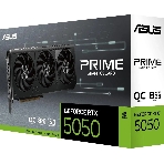 Видеокарта ASUS Prime GeForce RTX 5050 OC, NVIDIA RTX 5050, 8 ГБ GDDR6, 128 бит, PCI-e 5.0, 1xHDMI, 3xDP, 2707 МГц, фото2