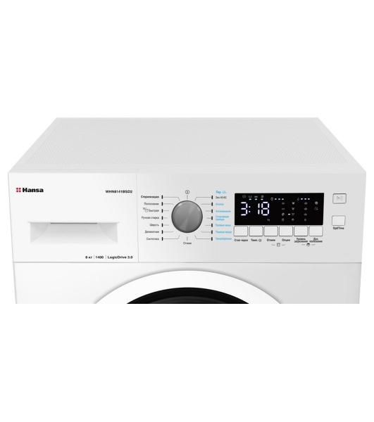 Стиральная машина Hansa WHN8141BSD2 белый загр. фронтальная макс.: 8 кг 1400 об/мин класс: А+++