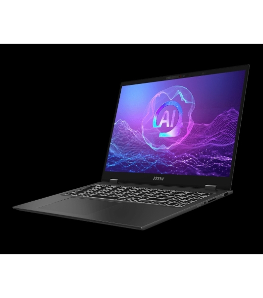 Ноутбук MSI Prestige 16 AI+ Evo B2VMG-033RU серый 9S7-15A331-033 Core Ultra 7 258V 32Gb SSD1Tb Intel Arc 140V 16' IPS QHD+ (2560x1600) Windows 11 Home WiFi BT Cam