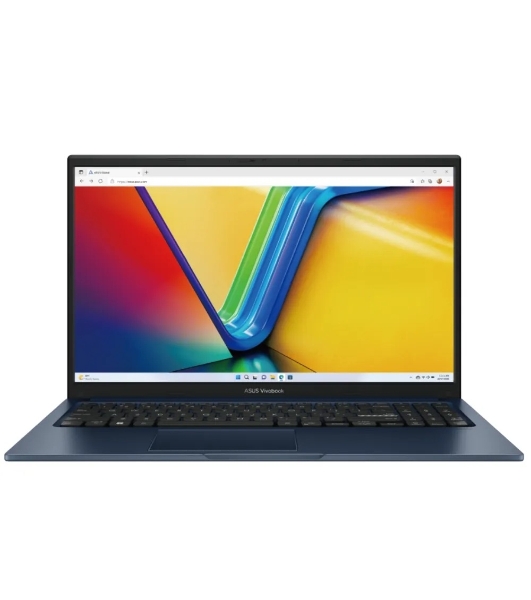 Ноутбук ASUS Vivobook 15 X1504VA-BQ590 Intel Core 5 120U 1400MHz/15.6'/1920x1080/16Gb/512Gb SSD/Intel Graphics/Wi-Fi/Bluetooth/Без ОС/Quiet Blue (90NB13Y1-M00X70)
