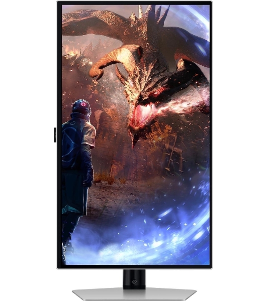 Монитор 27' Samsung Odyssey OLED G6 S27DG600SI OLED 2560x1440, 360 Гц, 0.03 мс, 16:9, 250 кд/м², 2xHDMI 2.1, DP 1.4, 3.5 Jack, USB Hub (2x USB), FreeSync, G-Sync, HDR10, PIP, серебристый