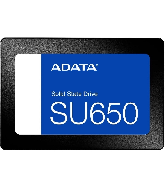 Накопитель SSD ADATA SU650, 512Gb, SATA III, 2.5', R/W 520/450