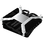 Кулер для процессора ID-COOLING IS-23i черный LGA1851/1700/1200/115X низкопрофильный высота 23мм (48шт/кор, TDP 45W, PWM, 2 тепл.трубки, медная база, FAN 80мм) BOX, фото5