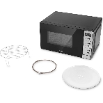 Микроволновая печь Rondell RDE-MW203 черный/серебристый, 20 л, 700 Вт, переключатели - кнопки, фото5
