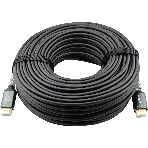 Кабель аудио-видео Cactus CS-HDMI-AOC-2-50 HDMI (m)/HDMI (m) 50м. позолоч.конт. черный, фото 1