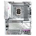 Материнская плата Gigabyte B860 AORUS ELITE WIFI7 ICE, LGA 1851, Intel B860, 4xDDR5, 4xSATA, 3xM.2, 1xPCIe 5.0 x16, 2xPCIe 4.0 x1, 1xHDMI, 2xDP, 1x 2.5Gb LAN, 6xUSB-A 3.2, 1xUSB-C 3.2, 4xUSB-A 2.0, 2x3.5 мм, 7.1, ATX, фото 1