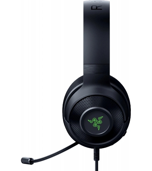 Гарнитура Razer Kraken V3 X чёрный, проводная, USB