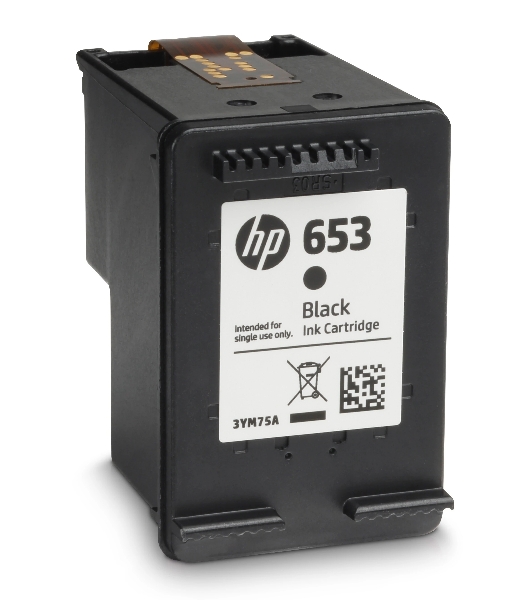 Картридж Hi-Black для HP DJ Plus Ink Advantage 6075/6475, №653XL 3YM75AE, BK