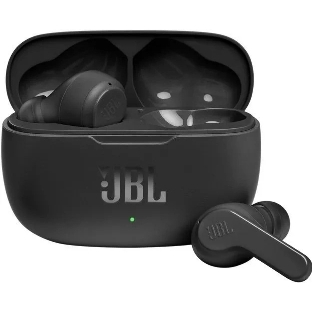 Наушники TWS JBL Wave 200TWS черный, внутриканальные, Bluetooth, до 5 ч