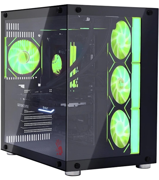 Компьютер Bloody BD-PC CZ79C3 MT i5 14600KF (3.5) 32Gb SSD 1Tb RTX 5070 12Gb Win 11H 64 2.5xGbitEth 850W черный (RUS) (2129071)