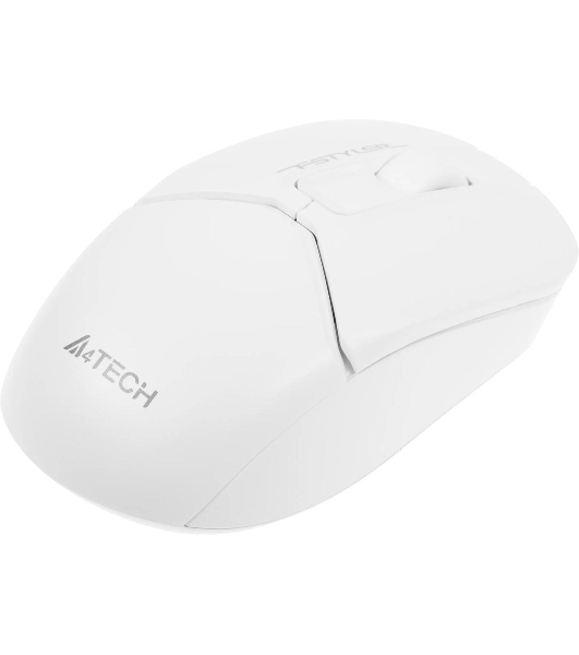 Мышь беспроводная A4Tech Fstyler FB12 белый, 1200 dpi, радиоканал, Bluetooth, USB, кнопки - 3
