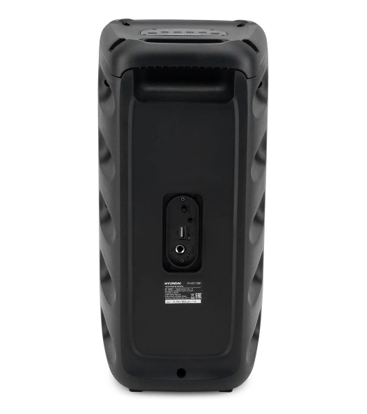 Минисистема Hyundai H-MC1230 черный 40Вт FM USB BT micro SD