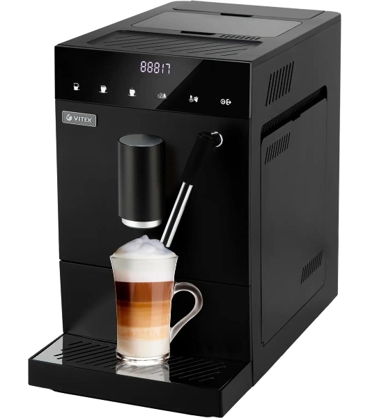 Кофемашина Vitek Metropolis VT-8701 1350Вт черный