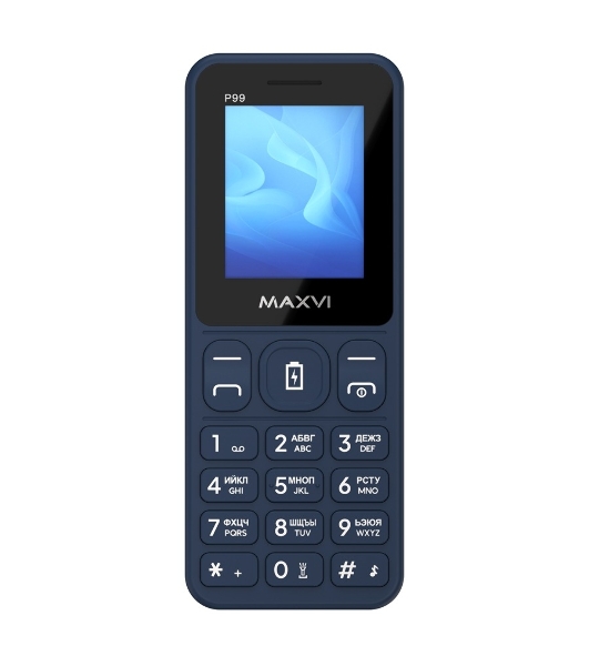 Мобильный телефон Maxvi P99 синий