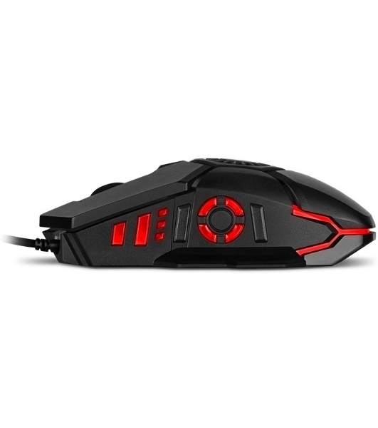 Мышь проводная SVEN RX-G880 черный, 7000 dpi, USB, кнопки - 7