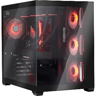 Компьютер Bloody BD-PC RAB84V2 TWR Ryzen 7 7700 (3.8) 32Gb SSD 1Tb RTX 5070 12Gb Win 11H 64 2.5xGbitEth 650W черный (RUS) (2142128)