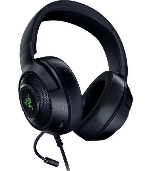 Гарнитура Razer Kraken V3 X чёрный, проводная, USB