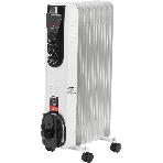 Обогреватель масляный Centek CT-6200 (7 секций) белый, 700/1000/1500 Вт, 15 м2, термостат, фото 1