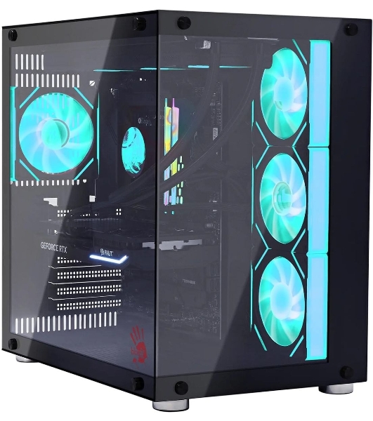 Компьютер Bloody BD-PC CZ79C3 MT i5 14600KF (3.5) 32Gb SSD 1Tb RTX 5070 12Gb Win 11H 64 2.5xGbitEth 850W черный (RUS) (2129071)
