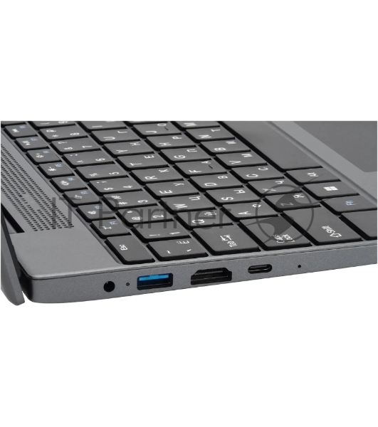 Ноутбук IRU Tactio 15PHR Ryzen 5 7430U 16Gb SSD512Gb AMD Radeon Graphics 15.6' IPS FHD (1920x1080) Windows 11 Pro 64 black WiFi BT Cam 4000mAh (2150148)