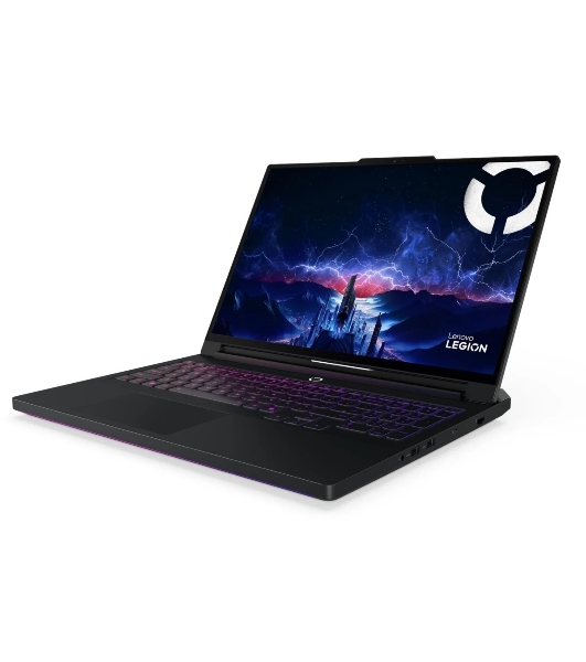 Ноутбук Lenovo Legion Pro 7 16IAX10H 16'(2560x1600 OLED 240Hz)/Intel Core Ultra 9 275HX(2.2Ghz)/32768Mb/1024SSDGb/noDVD/Ext:NVIDIA GeForce RTX 5070 Ti(12288Mb)/Cam/BT/WiFi/99WHr/war 1y/2.57kg/eclipse black/noOS + 400W, RU kbd