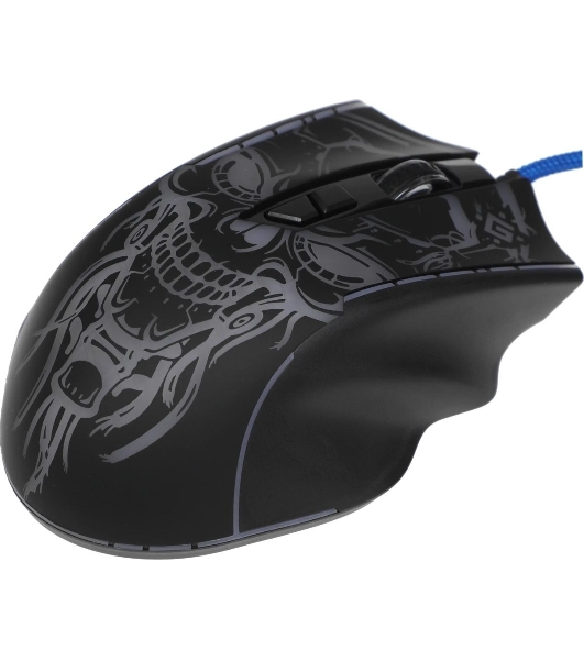 Мышь проводная Defender Bulletstorm GM-928 черный, 7200 dpi, USB, кнопки - 7
