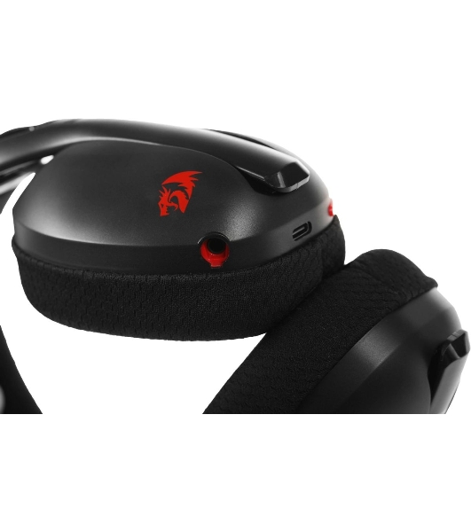 Гарнитура Redragon Ire Pro чёрный, беспроводная + проводная, Bluetooth / USB, до 25 ч