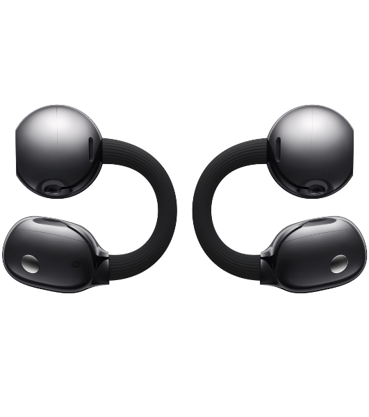 Наушники TWS Huawei FreeClip 2 черный, открытые (клипсы), Bluetooth, быстрая зарядка, до 8 ч