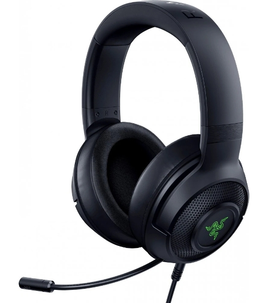 Гарнитура Razer Kraken V3 X чёрный, проводная, USB