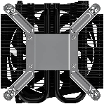 Кулер для процессора ID-COOLING IS-23i черный LGA1851/1700/1200/115X низкопрофильный высота 23мм (48шт/кор, TDP 45W, PWM, 2 тепл.трубки, медная база, FAN 80мм) BOX, фото9
