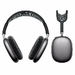 Беспроводные/проводные наушники Borofone BO35 серый космос, накладные, Bluetooth + проводной, до 45 ч, фото2