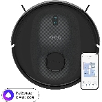 Робот-пылесос Red Solution RV-RL6100S черный, 2600 мAч Li-Ion, уборка влажная/сухая, пылесборник контейнер 0,3 л, фото15
