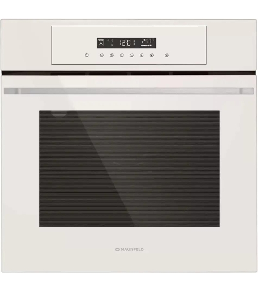 Шкаф духовой электрический Maunfeld AEOD60103BG, 60л, дверца с 3 стеклами, бежевый