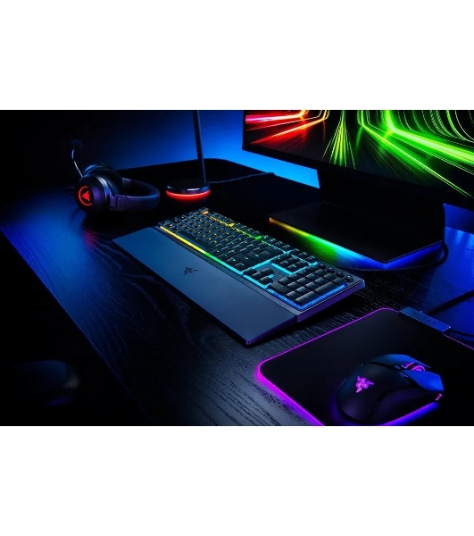 Клавиатура Razer Ornata V3 проводная, USB Type-A, чёрный (РУ раскладка)