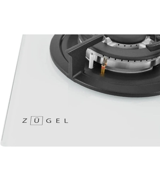 Варочная панель газ ZUGEL ZGH603W, белая