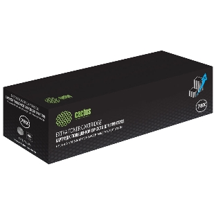 Картридж лазерный Cactus CS-CE278X-MPS черный (3000 стр.) для HP LJ P1566/P1606w