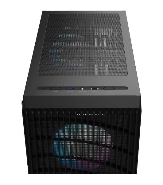 Компьютерный корпус Ocypus Gaммa C70 BK ARGB ATX/win/black/4 ARGB fans/no PSU/Tempered Glass