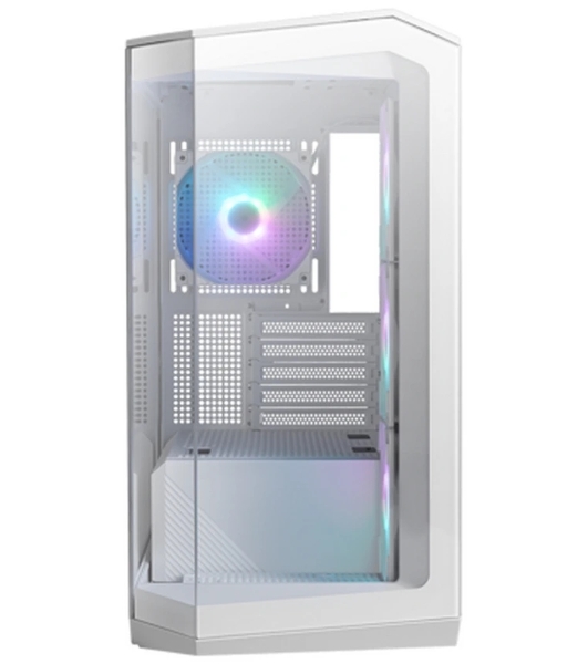 Компьютерный корпус MSI MAG Pano M100R PZ White , Micro-ATX, 1xUSB 3.2 Gen 1, 1xUSB 3.2 Gen2 Type-C, 4x120мм ARGB Fan, ARGB+PWM Control Board, TG, WHITE