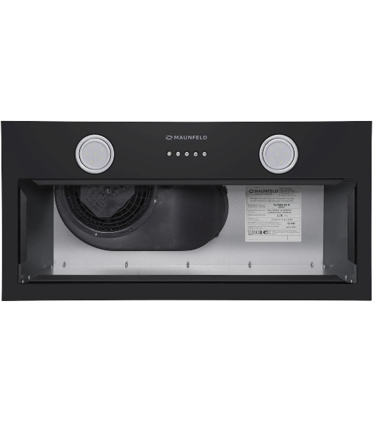 Вытяжка встраиваемая Maunfeld Thames 601M черный, 60 см, 520 куб. м/ч, 45 дБ