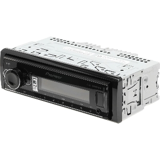 Автомагнитола Pioneer MVH-S520BT, 1 DIN, Bluetooth, USB Type-A, AUX, пульт ДУ, съёмная панель