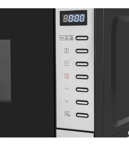 Микроволновая печь Rondell RDE-MW203 черный/серебристый, 20 л, 700 Вт, переключатели - кнопки