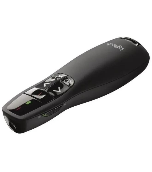 Презентер Logitech R400 Radio USB (15м) черный