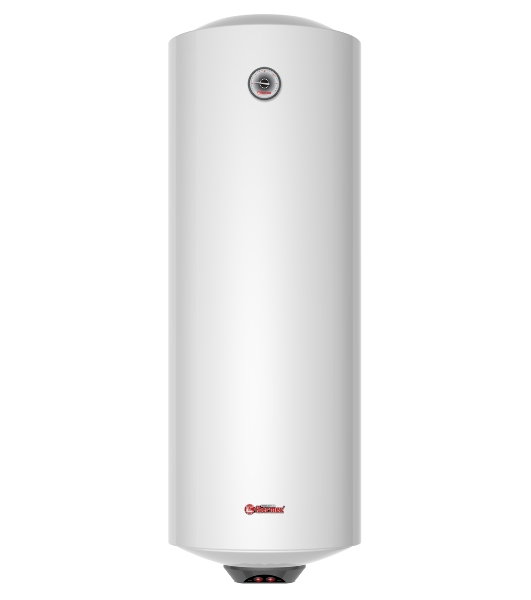 Водонагреватель электрический Thermex Praktik 150 V белый, накопительный, 150 л, 2,5 кВт, настенный, вертикальный, бак из нержавеющей стали, механическое управление