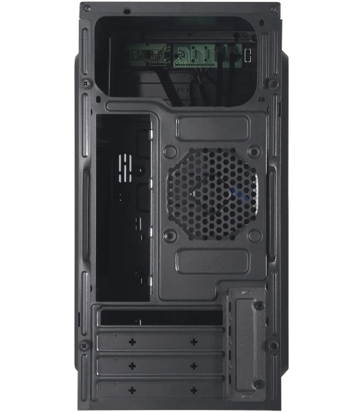 Компьютерный корпус KingPrice KPCC-MN211 черный без БП mATX 1x80мм 2x120мм 2xUSB 2.0 audio