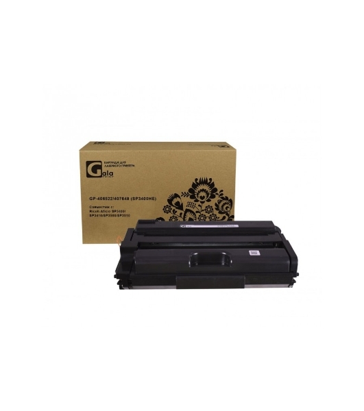 Картридж GalaPrint GP-406522/407648 (SP3400HE) черный (5000 стр.) для Ricoh Aficio SP3400/SP3410/SP3500/SP3510